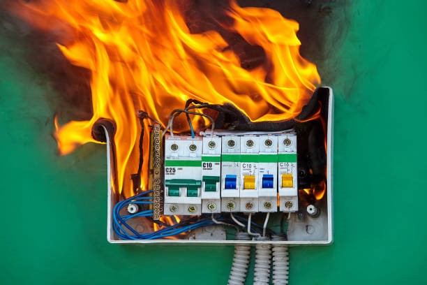 electrical panel damage safety