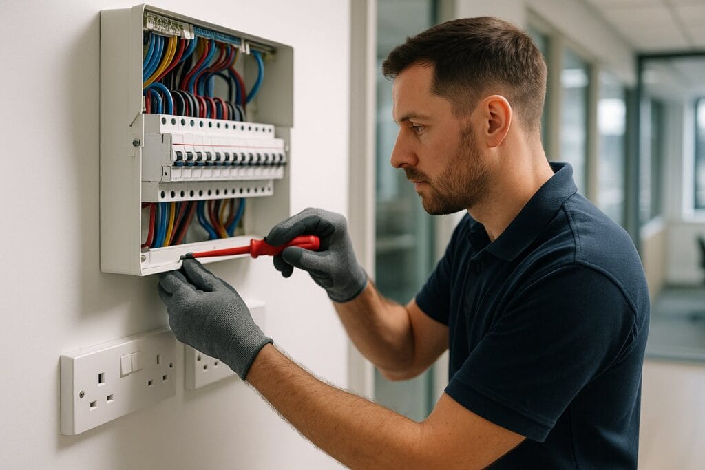 commercial electrical maintenance cost uk — per site, per vi