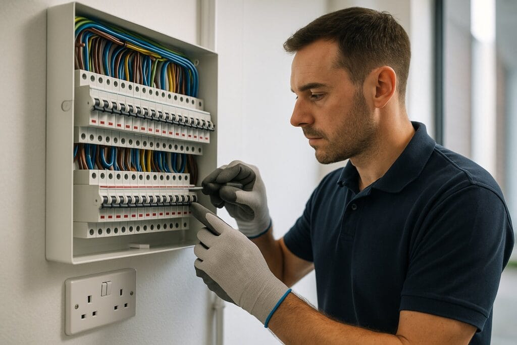 commercial electrical maintenance and niceic certified
