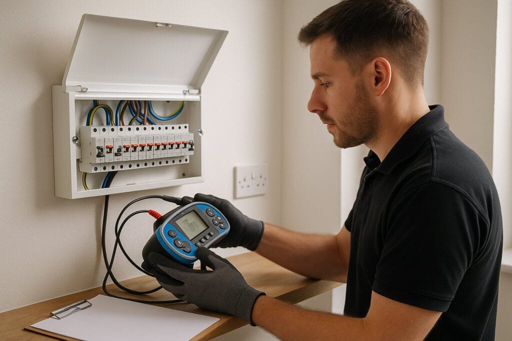eicr testing and electrical safety report