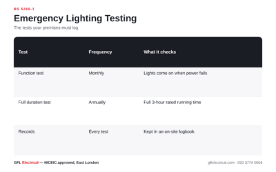 Emergency Lighting Regulations UK: BS 5266 Explained