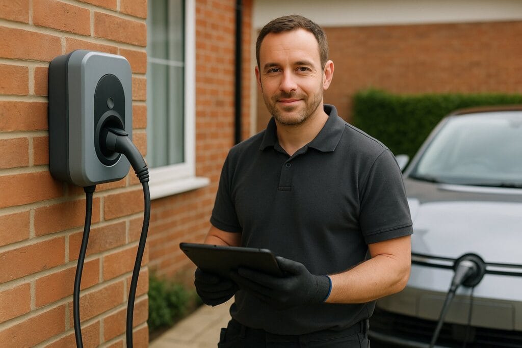ev charger installation cost uk — 7kw, 22kw, commercial