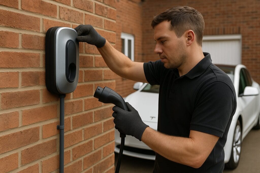 ev charger installation and ozev grant