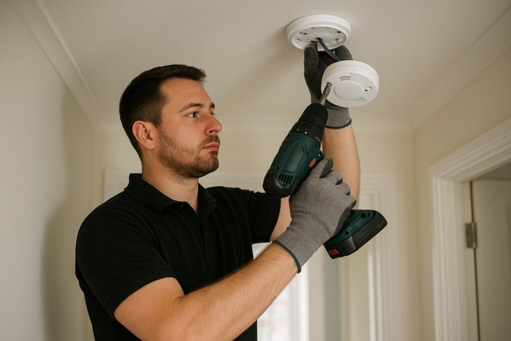 fire & smoke alarm and niceic certified