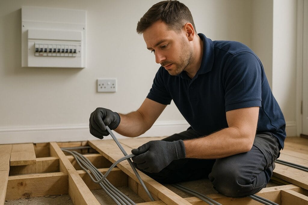 house rewiring and niceic certified