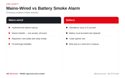 Mains vs Battery Smoke Alarms: Which Is Better? (UK)