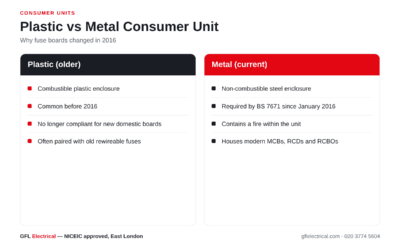 Plastic vs Metal Consumer Unit: What You Need to Know