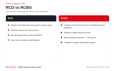 RCD vs RCBO: What’s the Difference? (Plain-English Guide)