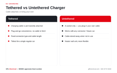 Tethered vs Untethered EV Charger: Which Is Best?
